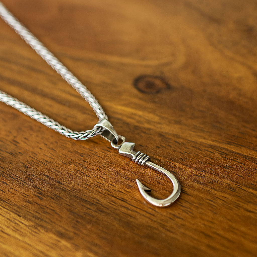 Fisherman’s Hook Pendant Necklace / Balıkçı Çapası Kanca Kolye
